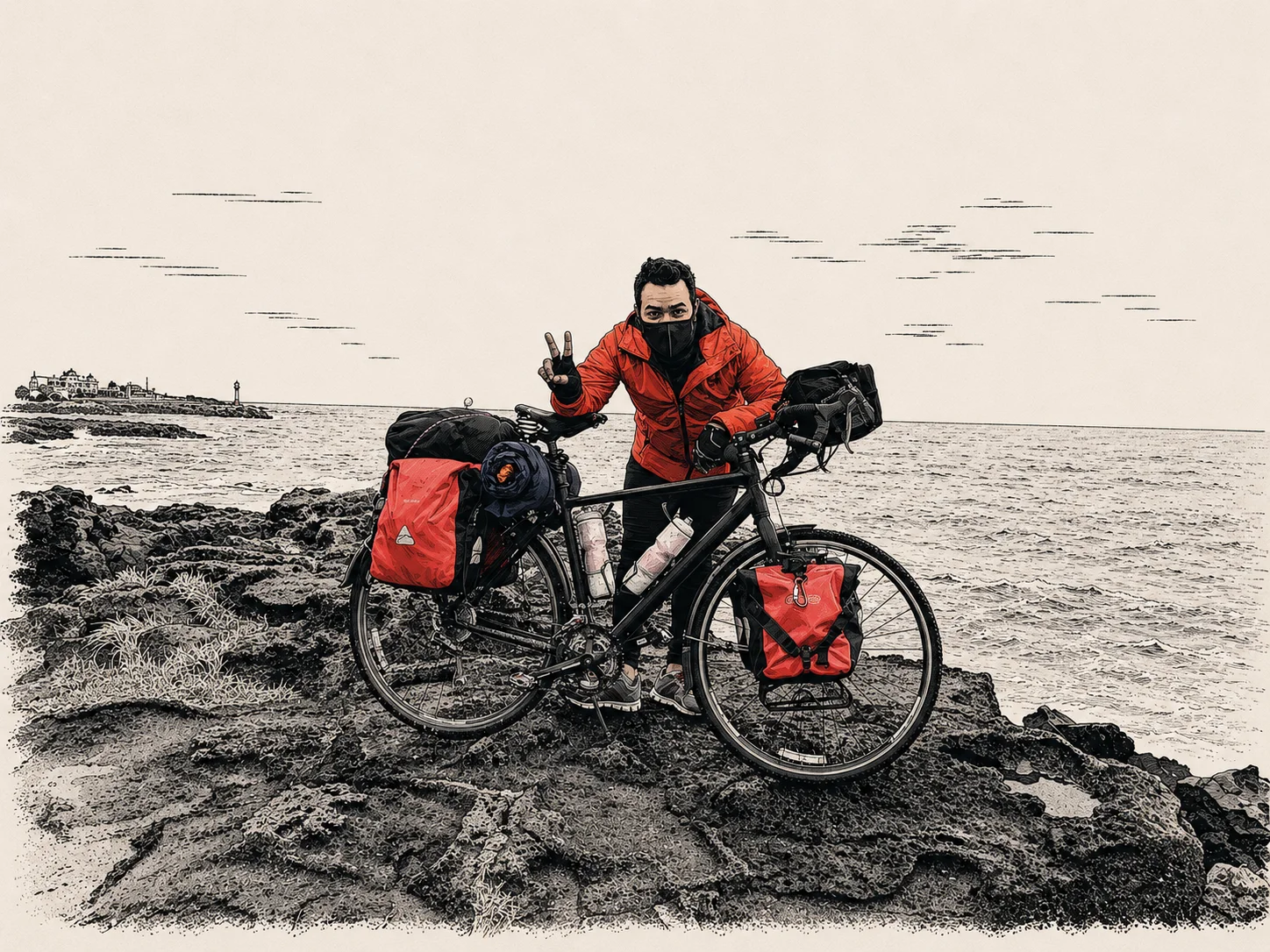 the bicycle trip